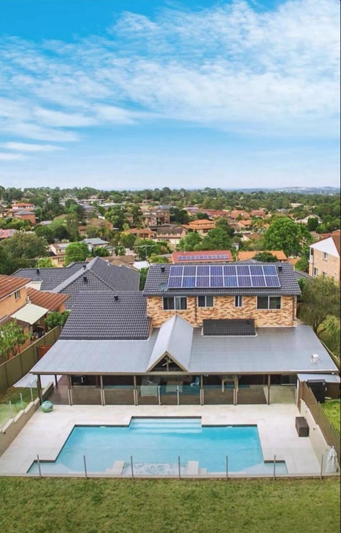 Family Pool in Baulkham Hills 1