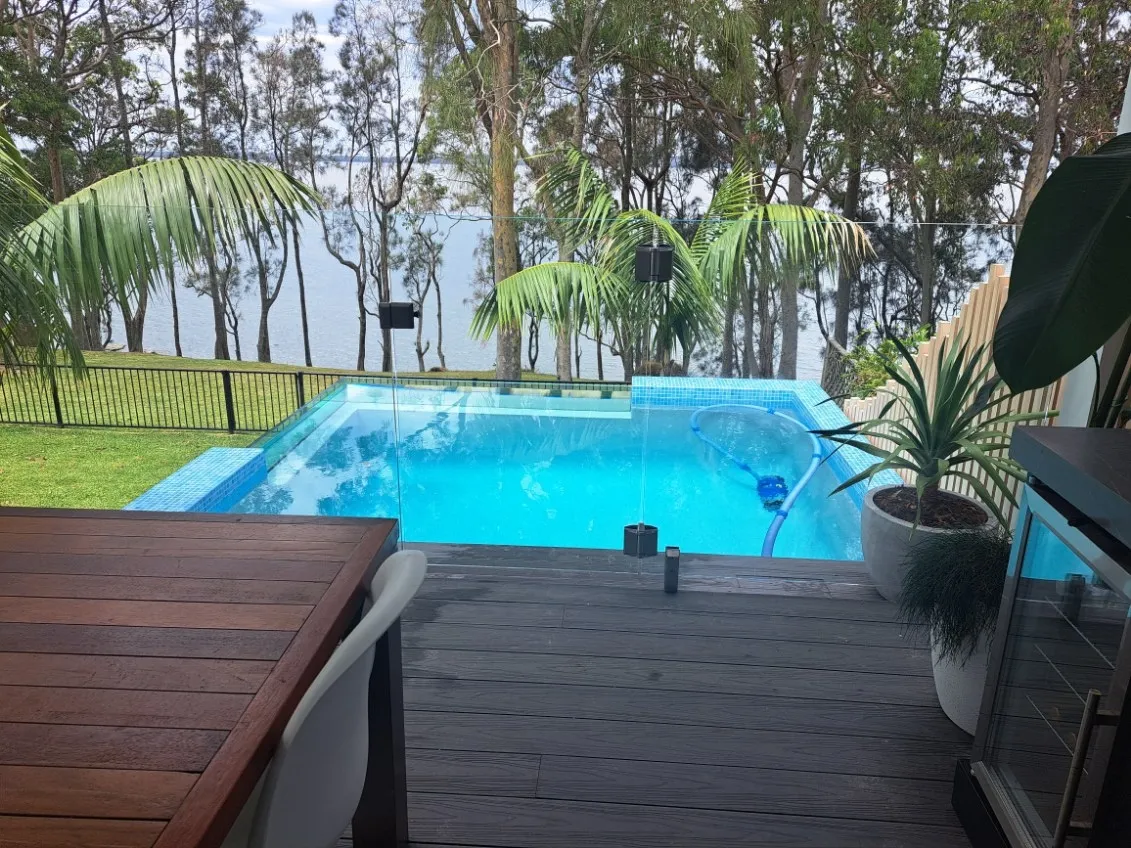 Elevated Infinity-Edge Pool in Wyongah 3