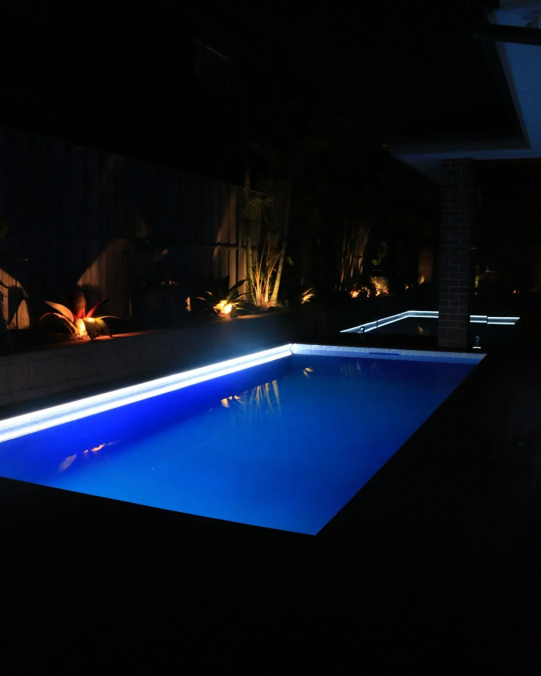 Glowing Concrete Pool in Elizabeth Hills 1
