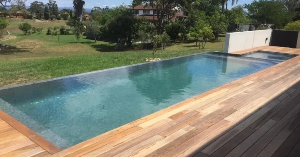 Elevated Architectural Pool in Horsley Park 1